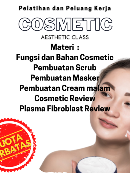 Cosmetic Workshop – Open Class : 5 July 2021